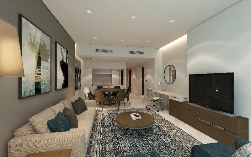 Suha Mina Rashid Hotel Apartments Bur Dubaj Kültér fotó